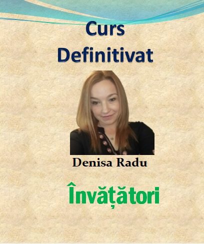 #24 Curs de metodică pentru definitivat – curs online - Învățători