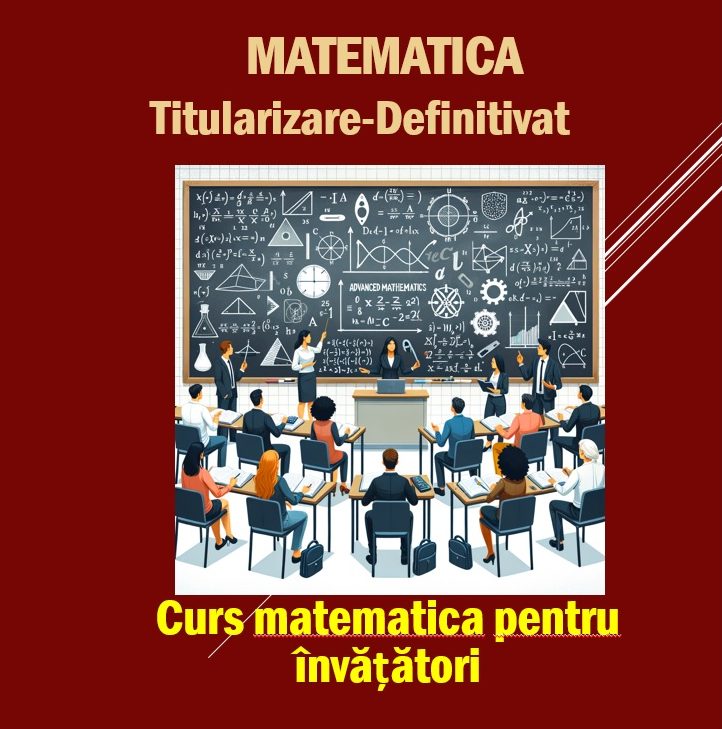 ^48 Curs matematica pentru examenul titularizare si definitivat- online - Învățători