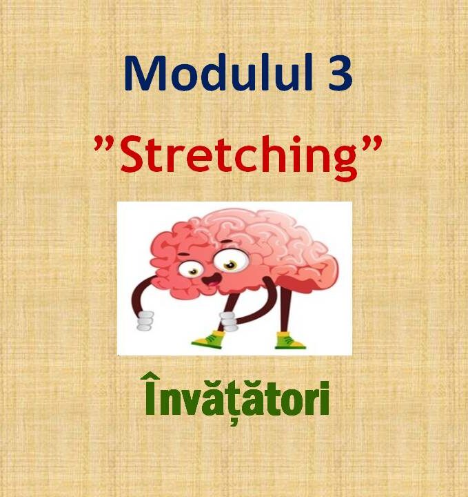 #2 Modul 3 – ”Stretching” - curs online - Învățători